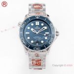 Grade A Replica Omega Seamaster 300m Diver Blue Dial OR Calibre 8800 Watch 42mm